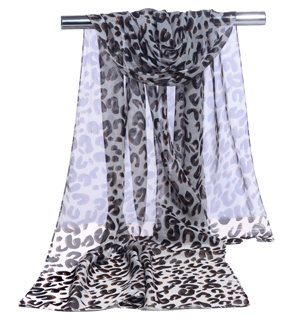 Female chiffon irregular U design scarf wholesale