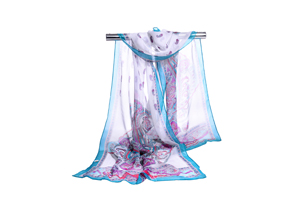 Female national snow spinning scarf wholesale