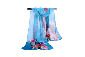 Female Chinaroses chiffon scarf wholesale