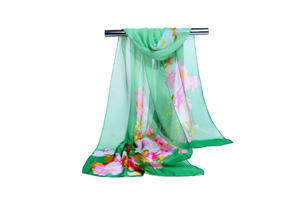 Female Chinaroses chiffon scarf wholesale