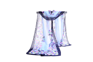 Female clovers chiffon scarf wholesale