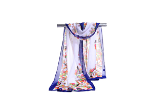 Female clovers chiffon scarf wholesale