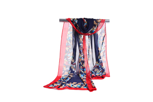 Female clovers chiffon scarf wholesale