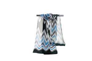 Female wavy lines chiffon scarf wholesale