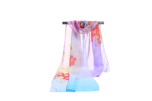 Female lotus chiffon scarf wholesale