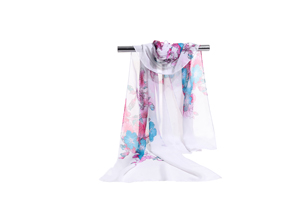 Female lotus chiffon scarf wholesale