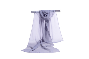 Female monochromatic chiffon scarf wholesale