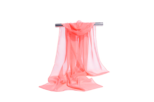 Female monochromatic chiffon scarf wholesale