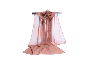 Female monochromatic chiffon scarf wholesale