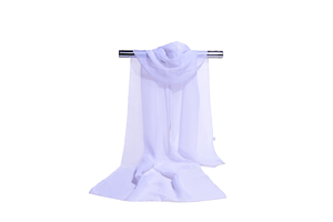 Female monochromatic chiffon scarf wholesale