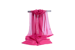 Female monochromatic chiffon scarf wholesale