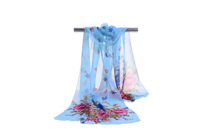 Female fresh seaweed chiffon scarf wholesale