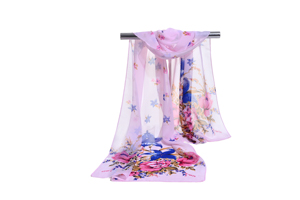 Female fresh seaweed chiffon scarf wholesale