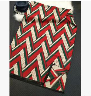 Lightning printing double-sided chaddar warm scarf wholesale
