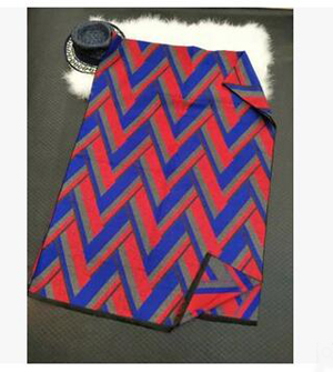 Lightning printing double-sided chaddar warm scarf wholesale