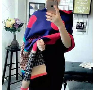 Globe pattern imitation cashmere scarf shawl wholesale