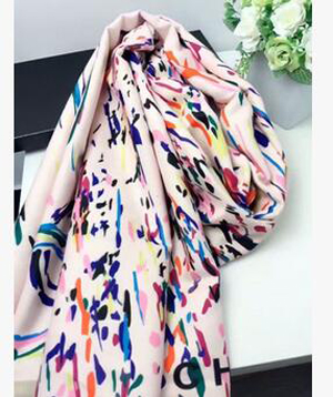 Stripes color planes chaddar flannelette double-sided scarf wholesale