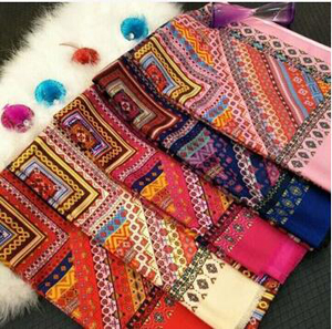Female national wind scarf imitation cashmere shawl wholesale
