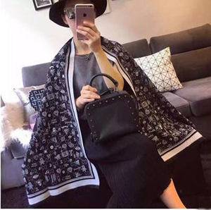 Bee female imitation cashmere scarf wholesale