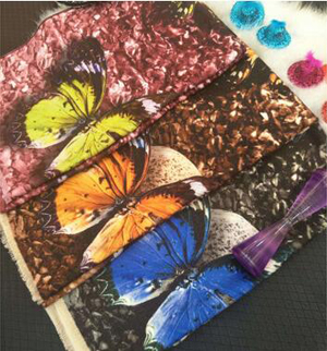Retro butterfly imitation cashmere scarf shawl wholesale