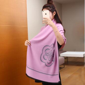 Double-sided joker imitation cashmere scarf wholesale