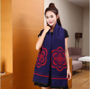 Double-sided joker imitation cashmere scarf wholesale