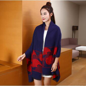 Jacquard female imitation cashmere scarf shawl wholesale