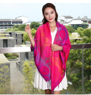 Colorful season female imitation cashmere shawl scarf wholesale