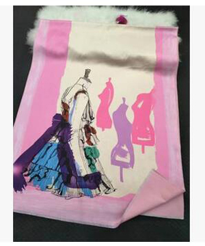 High-end digital printing Paris imitation cashmere scarf wholesale