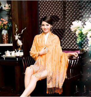 Pure air conditioning shawl amphibious joker color scarf wholesale