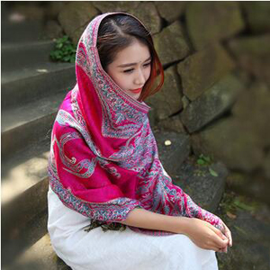 Bohemia  national wind cotton long round dual-use scarf wholesale