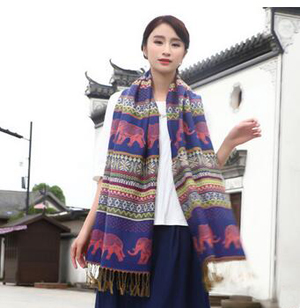 Tassel national wind restoring ancient ways scarf wholesale