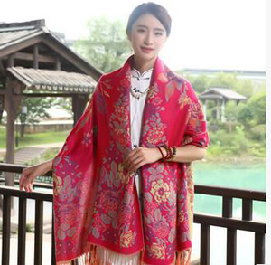 Joker long travel thin cotton national wind scarf wholesale