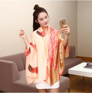 Emulation silk fabric changed female scarf wholesale