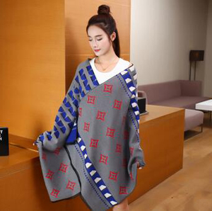 Female wholesale double-sided color design joker scarf