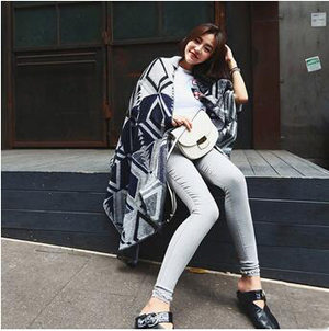Female summer air conditioning imitation cashmere scarf wholesale