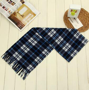 British classic lattice grid blended scarf wholesale