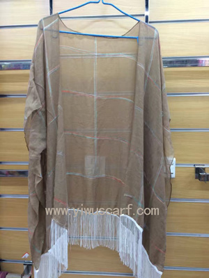 Female chiffon cloak shawls scarf wholesale