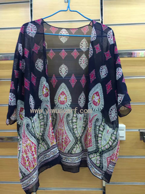 Female cloak color decorative pattern shawls scarf wholesale