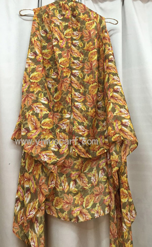 Female cloak color decorative pattern shawls scarf wholesale