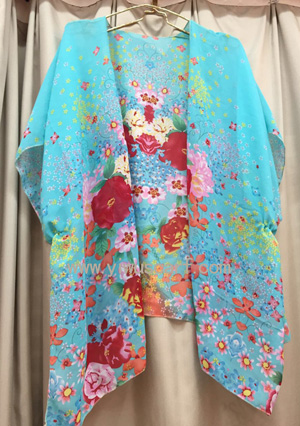 Female cloak color decorative pattern shawls scarf wholesale