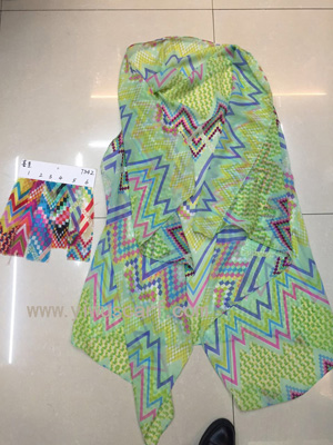 Female gorgeous printing scarf shawl wholesale