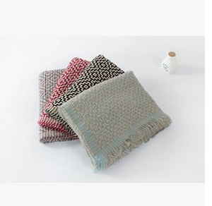 Geometry maze imitation cashmere scarf wholesale