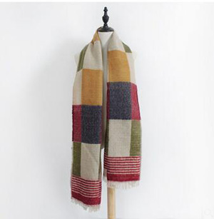 Female map stamp scarf wholesale