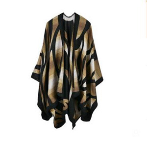 Female camouflage gradient chaddar split shawl wholesale