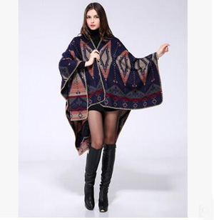 Geometric diamond chaddar split shawl wholesale