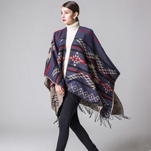 Diamond national wind travel tassel fork shawl scarf wholesale