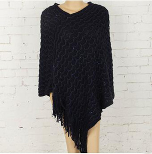 Sequins tassel hedge cloak shawl scarf wholesale
