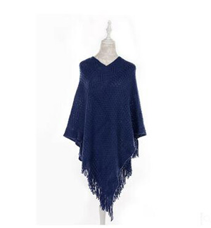 Imitation cashmere sets tassel stole cloak wholesale