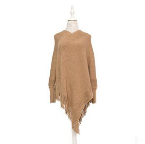 Monochrome sets imitation cashmere cape scarf wholesale